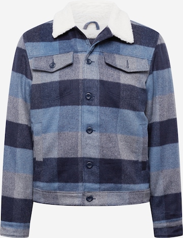 INDICODE JEANS Between-Season Jacket 'Sherlock' in Blue: front