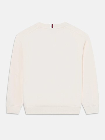 TOMMY HILFIGER Sweatshirt 'Varsity Sweat Junior' in Weiß