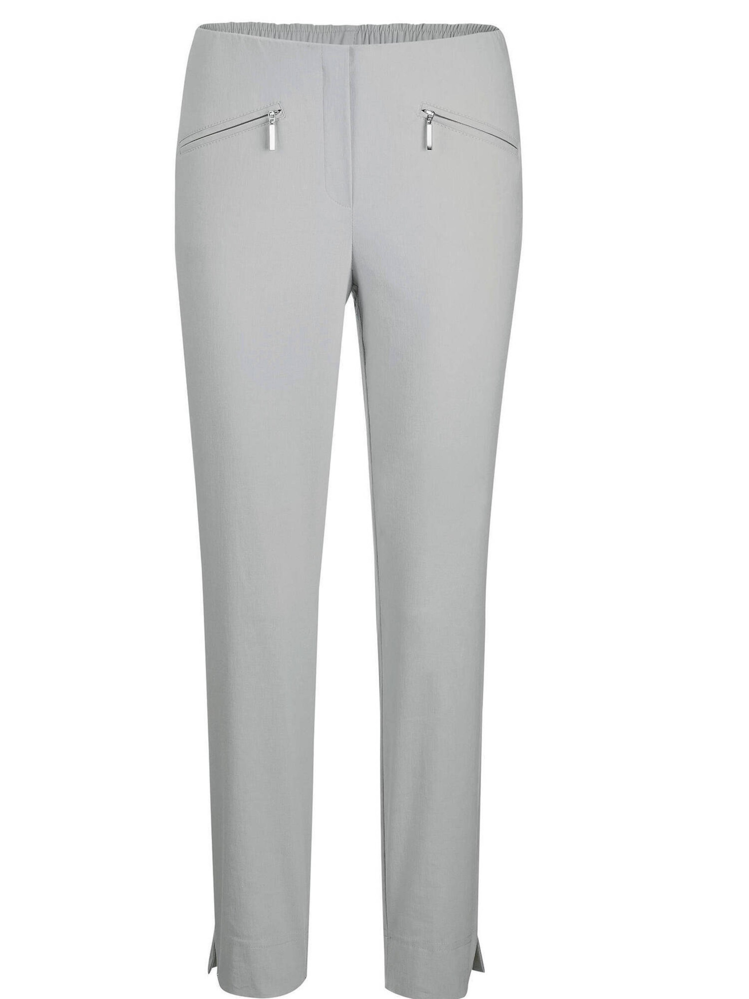 Goldner Hose 'LOUISA' in Grau: Vorderseite