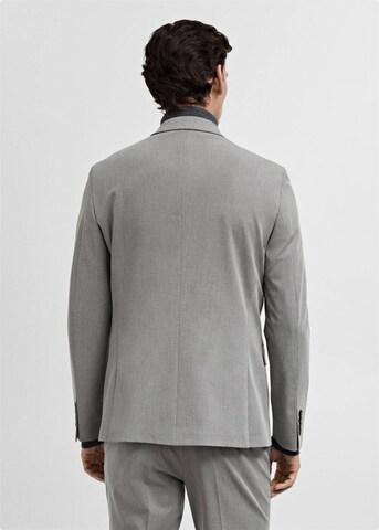 MANGO MAN Super Slim Fit Sakko 'Paris' in Grau