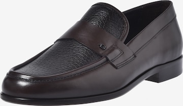 Chaussure basse BALDININI en marron : devant