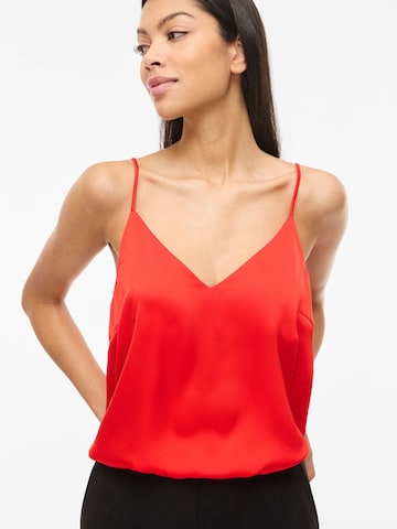 VILA - Top 'VIENNA RAVENNA' en rojo: frente