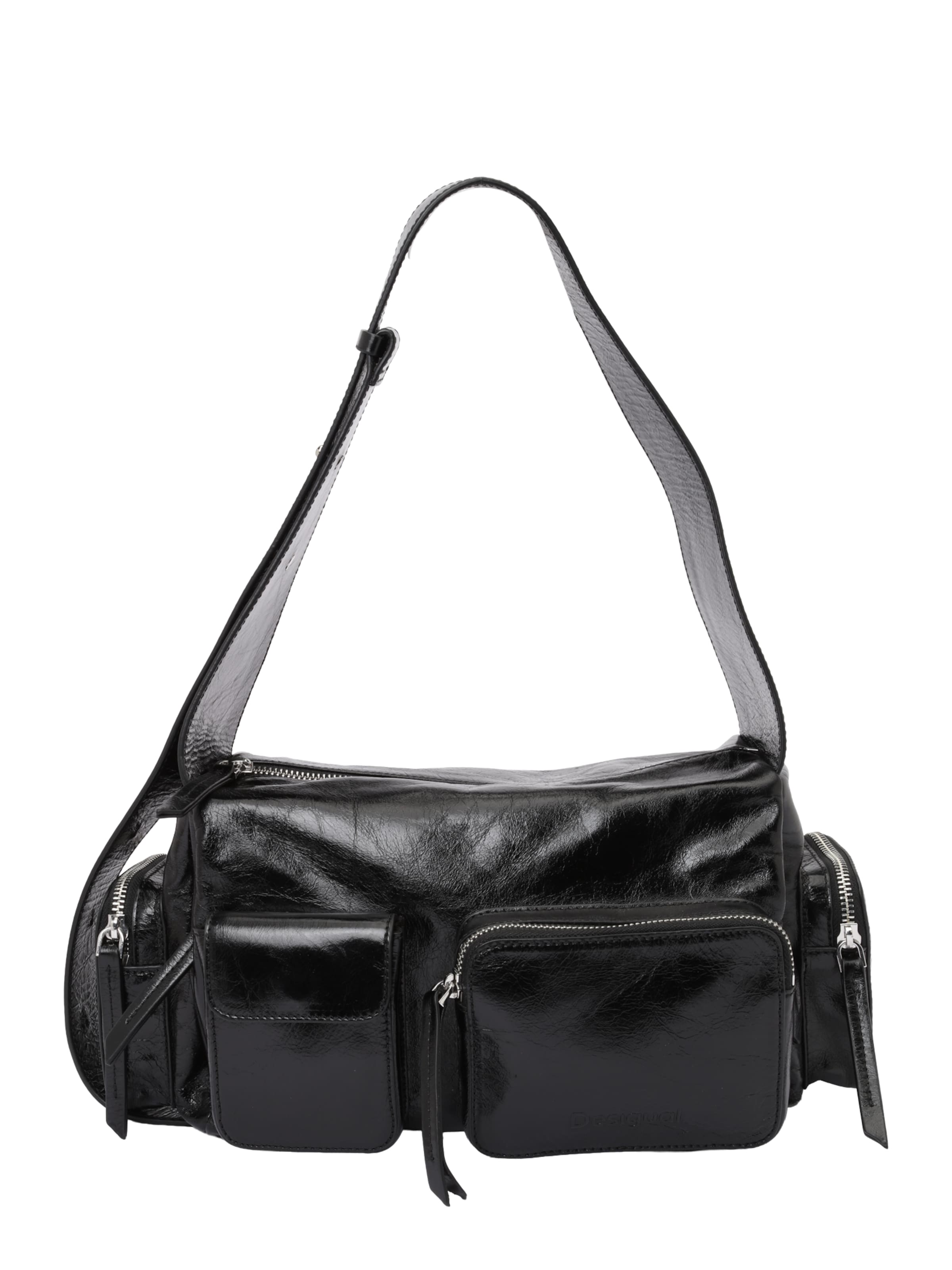 Borsa a spalla di Desigual in nero: frontale
