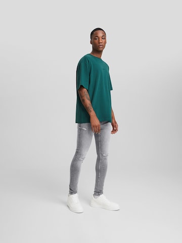 Bershka Skinny Fit Дънки в сиво