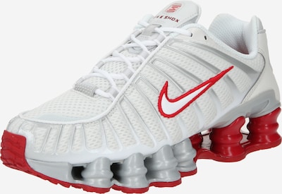 Nike Sportswear Niske tenisice 'SHOX TL' u svijetlosiva / vatreno crvena / bijela, Pregled proizvoda