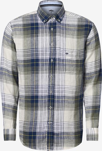 FYNCH-HATTON Regular fit Button Up Shirt in White: front