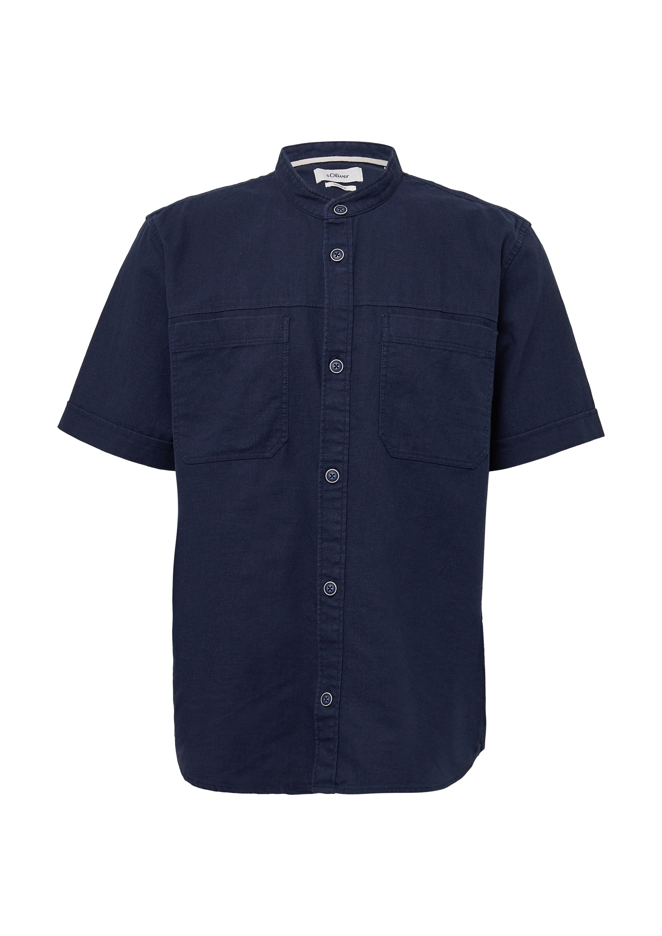 s.Oliver Hemd in Blau: Vorderseite