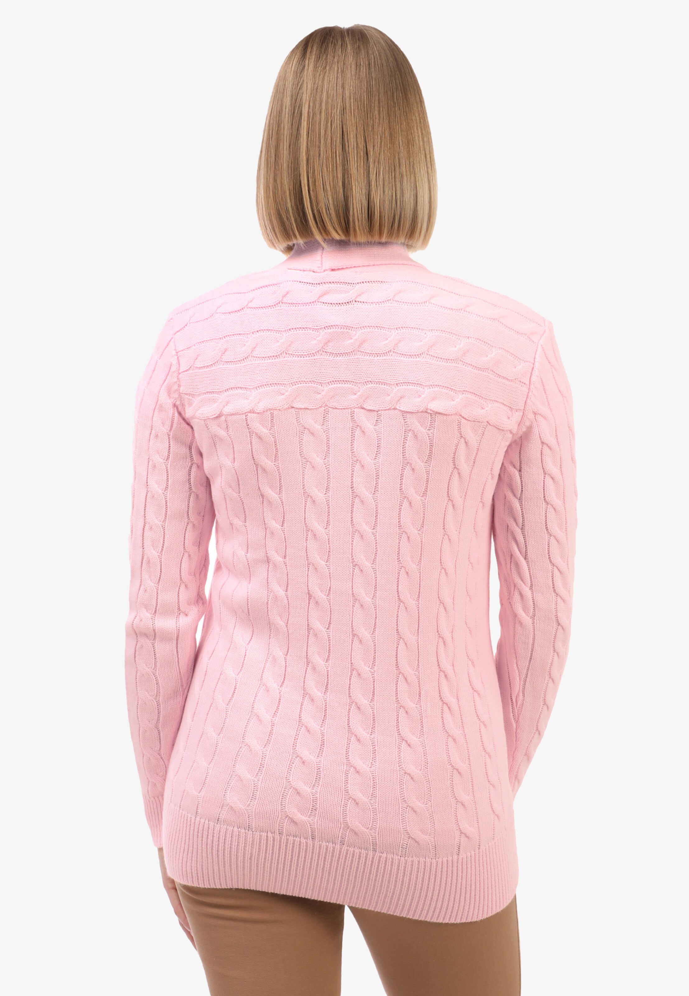 Felix Hardy Knit cardigan in Pink
