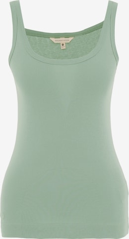 Organication Top in Green: front