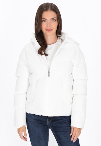 usha BLUE LABEL - Casaco de inverno 'Blue Label' em branco: frente