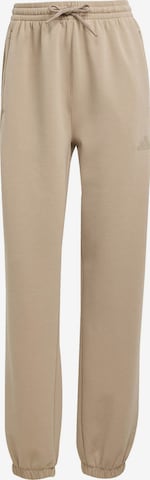 Pantalon de sport 'Designed For Training' ADIDAS PERFORMANCE en marron : devant
