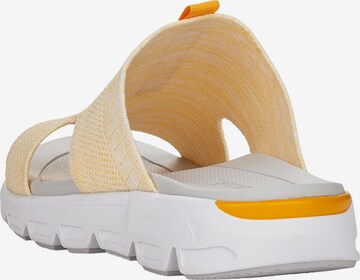 Rieker EVOLUTION Mules in Yellow