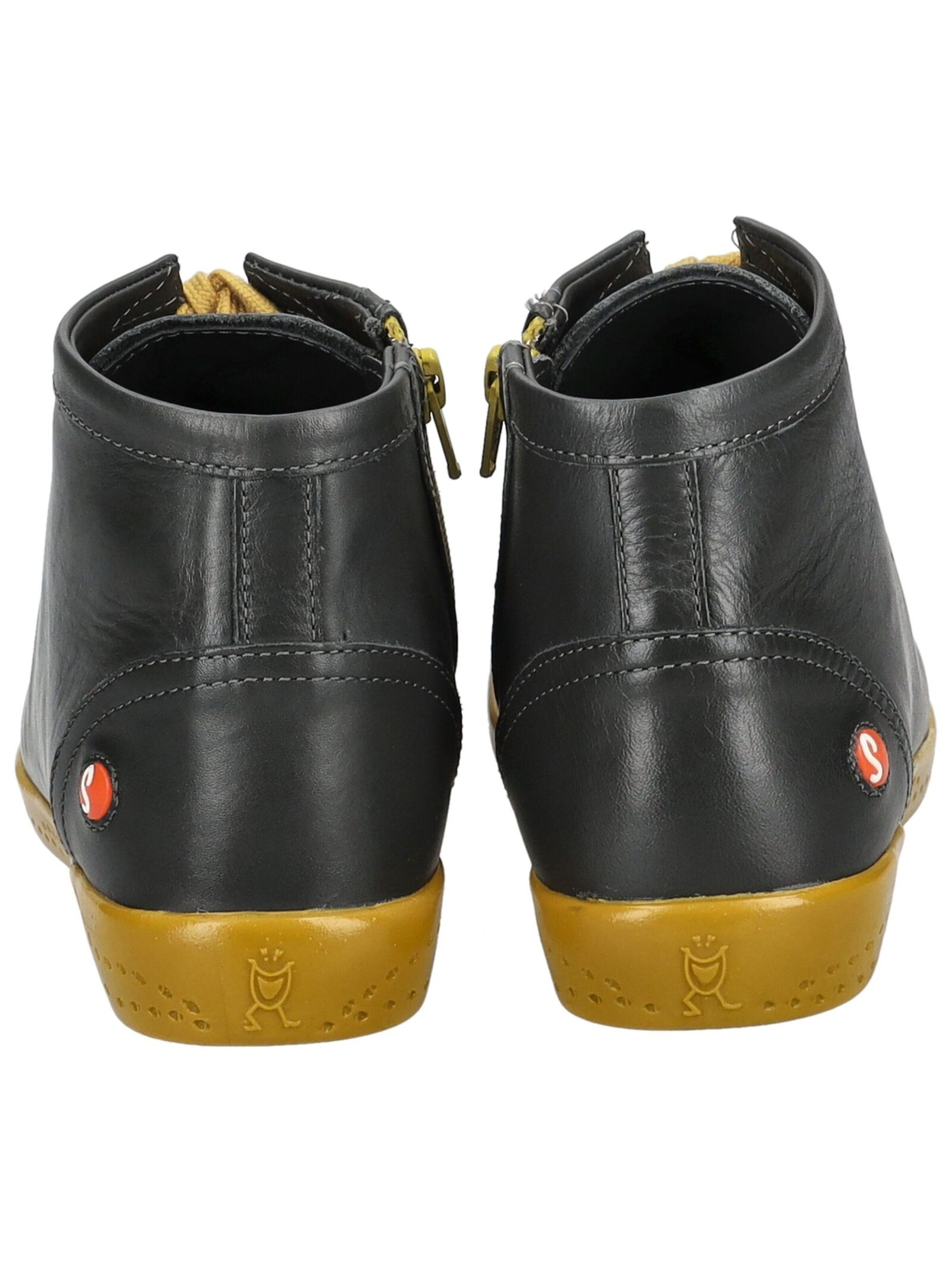 Softinos Lace-up bootie in Grey