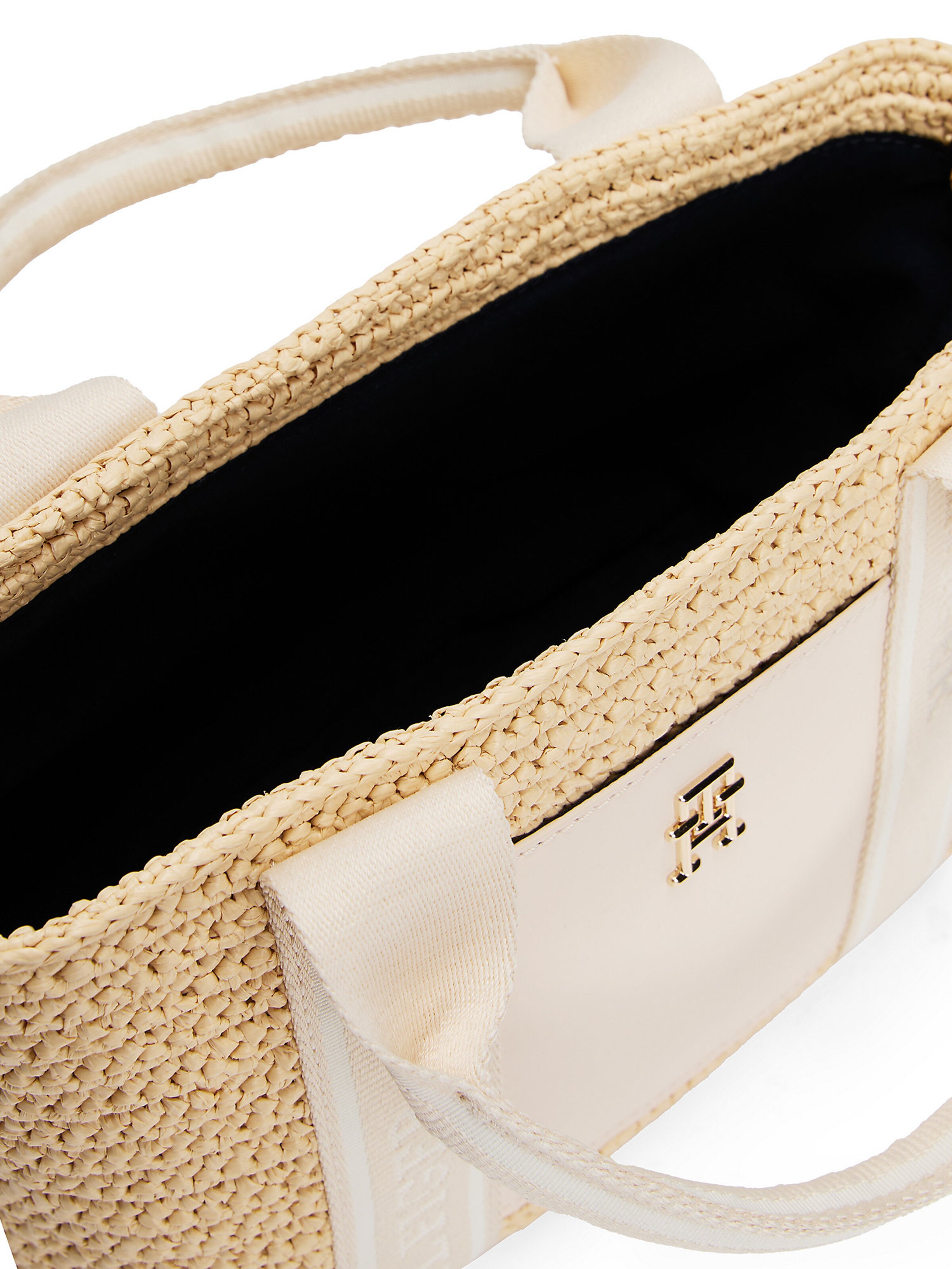 TOMMY HILFIGER Handtasche in Beige