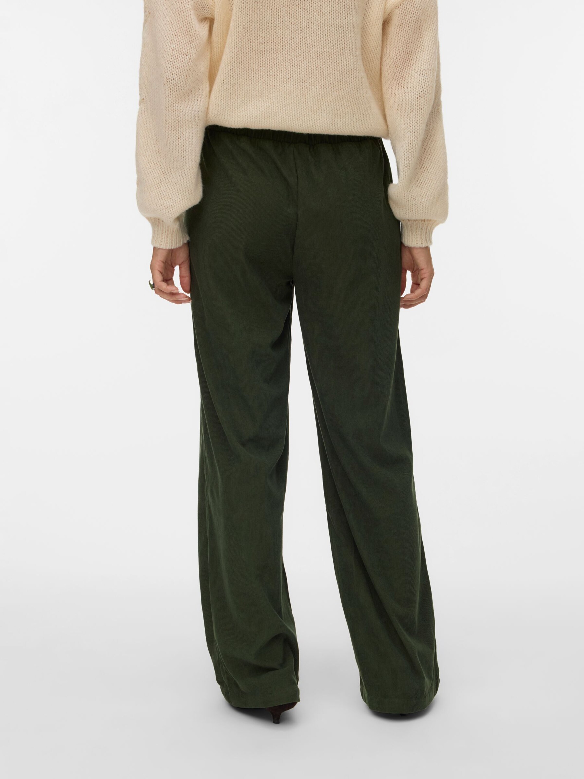 VERO MODA - regular Pantalón en verde