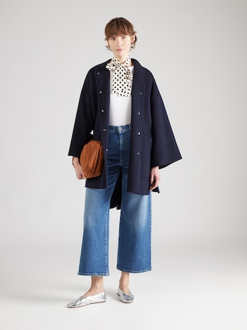 Weekend Max Mara Ανοιξιάτικο και φθινοπωρινό παλτό 'FULCRO' σε μπλε