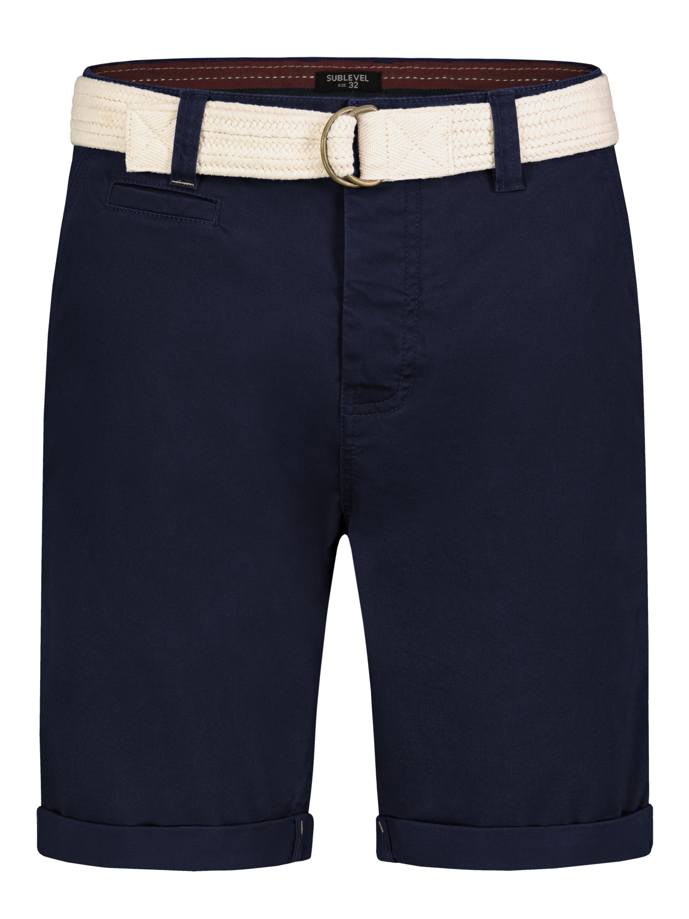 Sublevel Shorts in Blau: Vorderseite