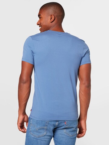 LEVI'S ® - Camiseta 'Slim 2 Pack Crewneck' en azul