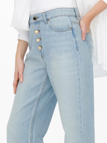 Wide leg Jeans 'Molly' di ONLY in blu