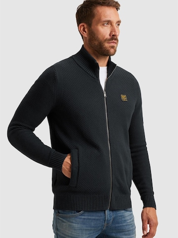 Pullover 'Cardigan with zipper closure' di PME Legend in blu