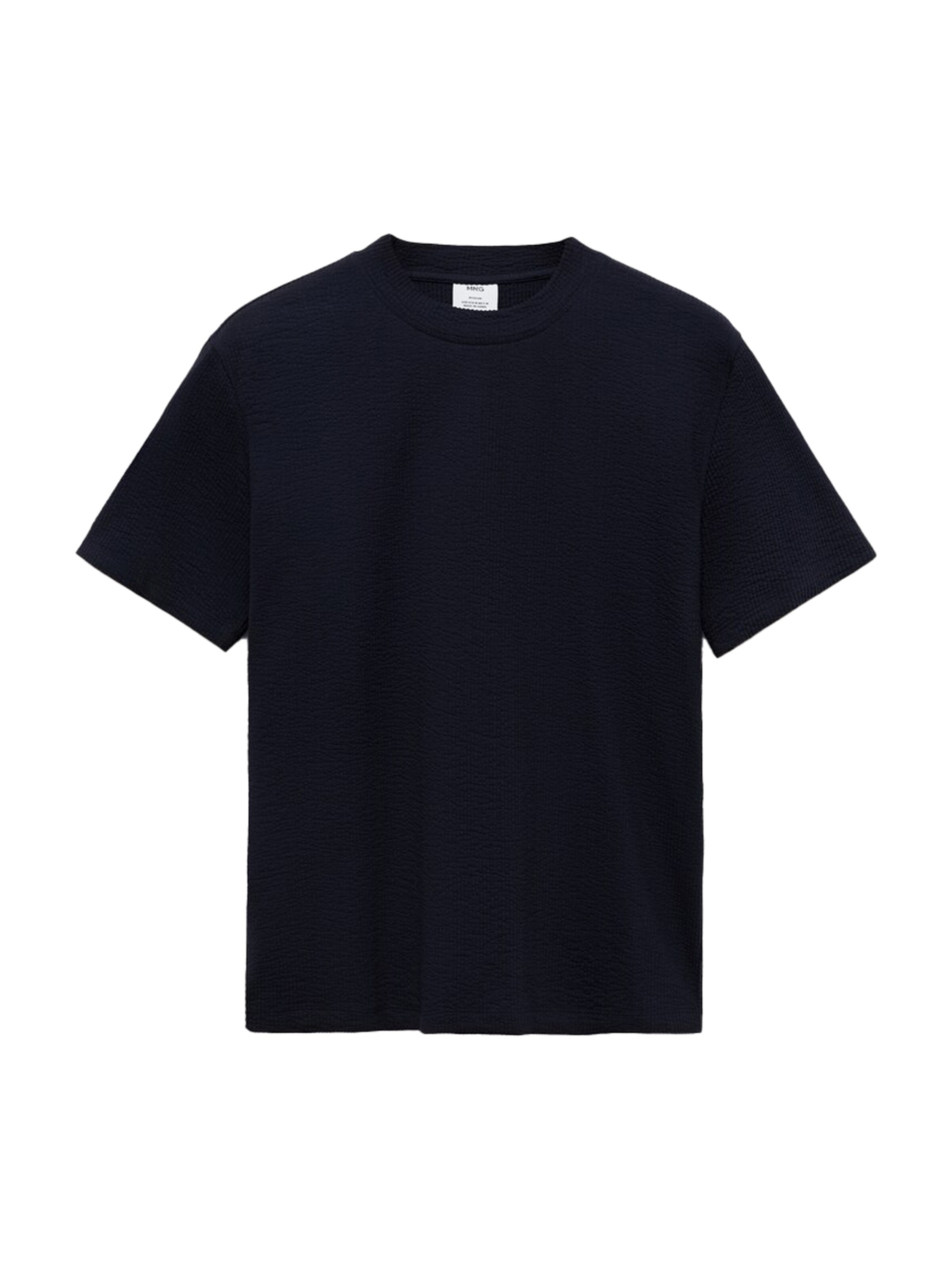 MANGO MAN T-Shirt 'SEER' in Blau: Vorderseite