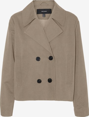 VERO MODA Overgangsfrakke i beige: forside