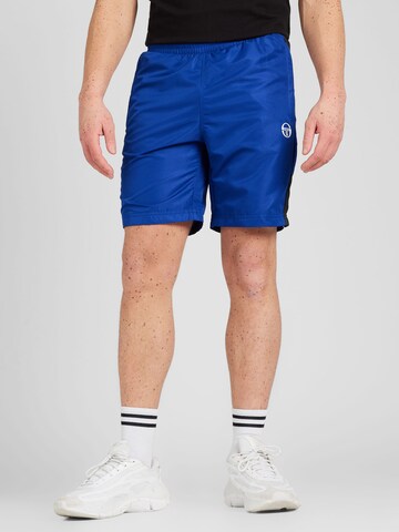 Regular Pantalon 'VEBITA' Sergio Tacchini en bleu : devant