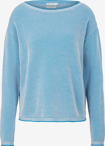 TOM TAILOR Sweater in Blue: front