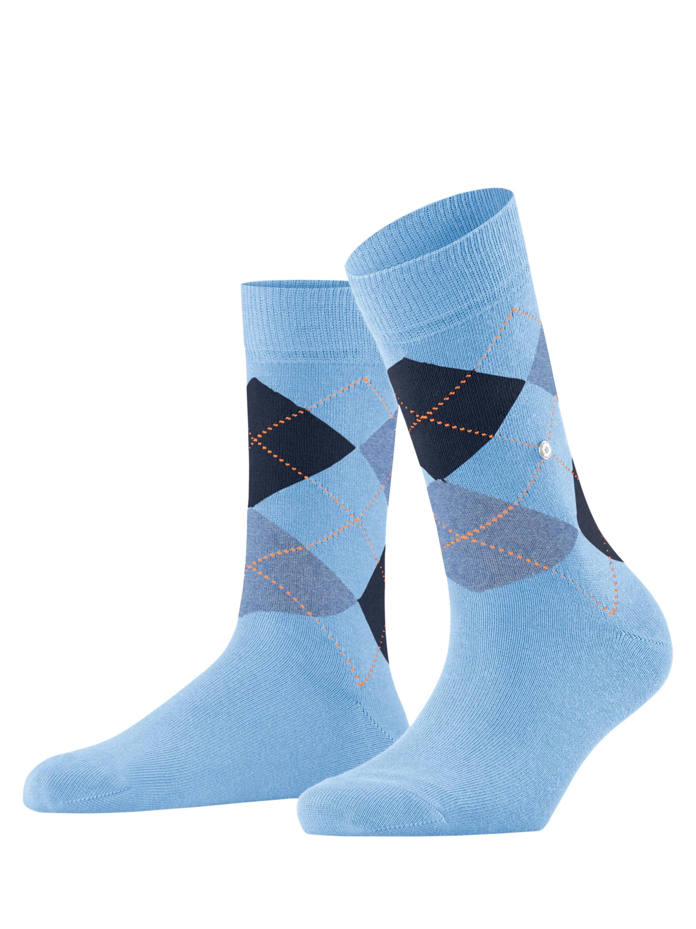 BURLINGTON Socks 'Queen' in Blue: front