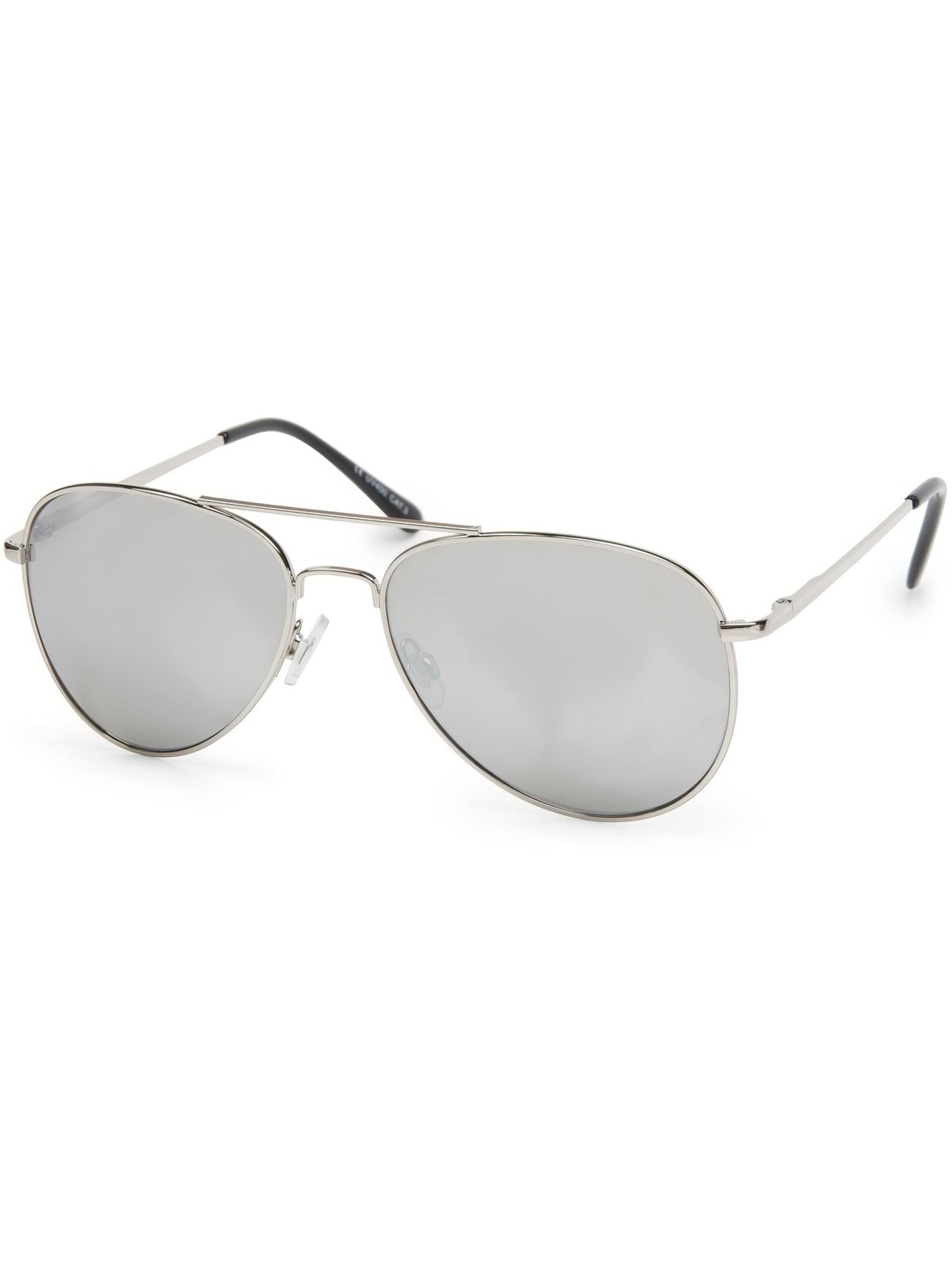 styleBREAKER Sunglasses in Silver: front