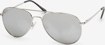 styleBREAKER Sunglasses in Silver: front