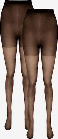 C&City Strumpfhose in Schwarz: Vorderseite