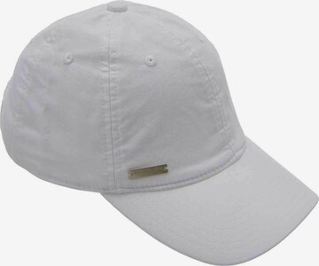Seeberger Cap 'Cap' in Weiß: Vorderseite