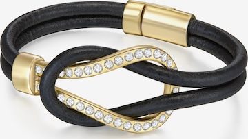 Lulu & Jane Armband in Schwarz: Vorderseite