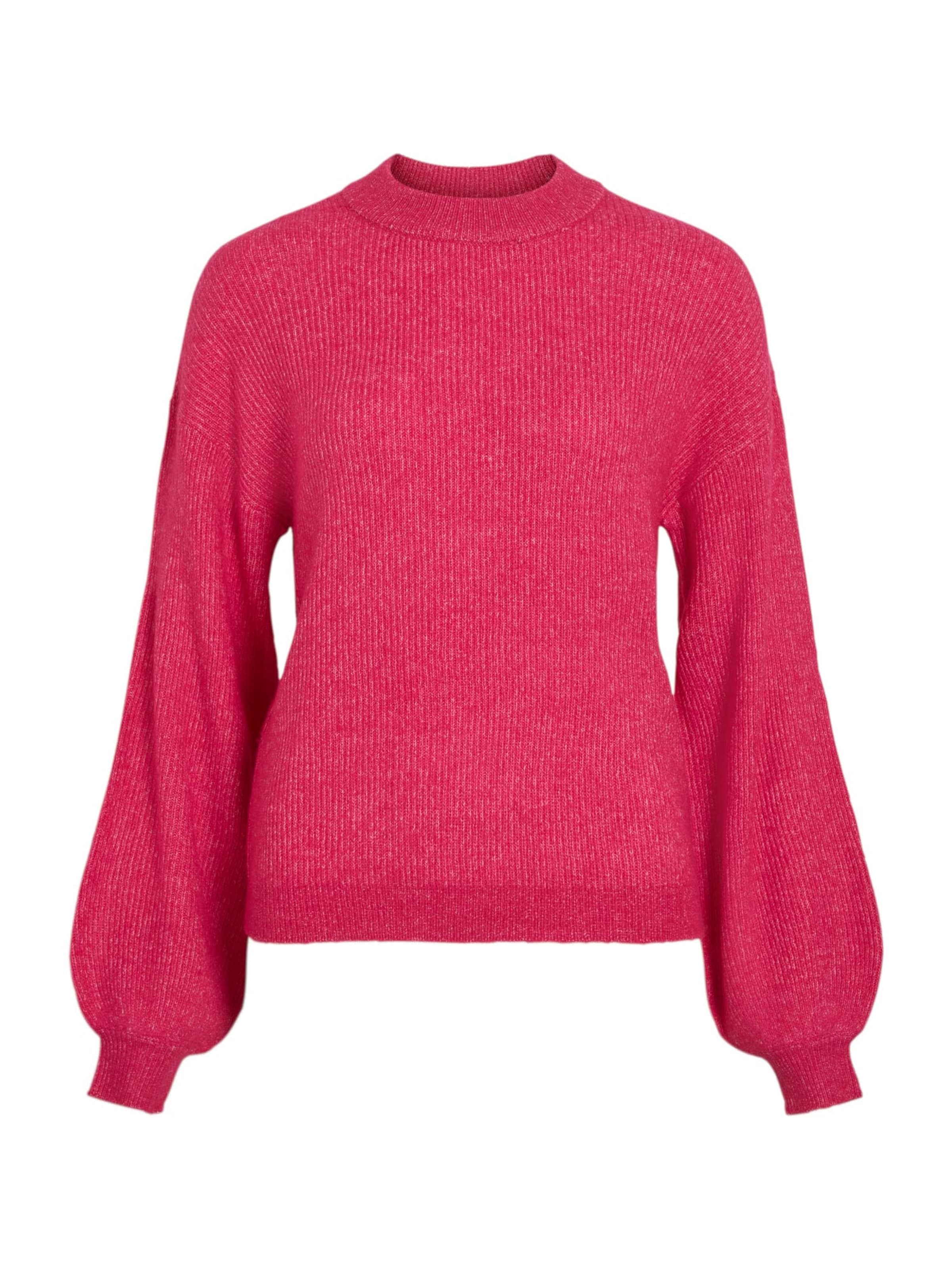 VILA Sveter - Ružová: predná strana