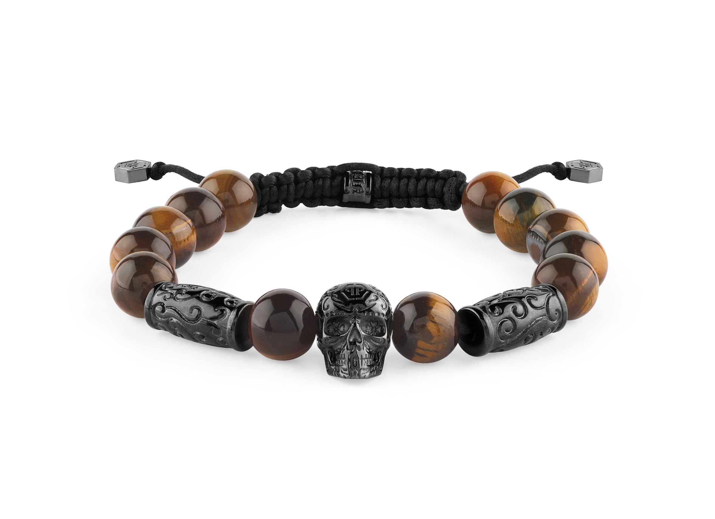 Philipp Plein Jewellery Bracelet 'Elite' in Brown: front
