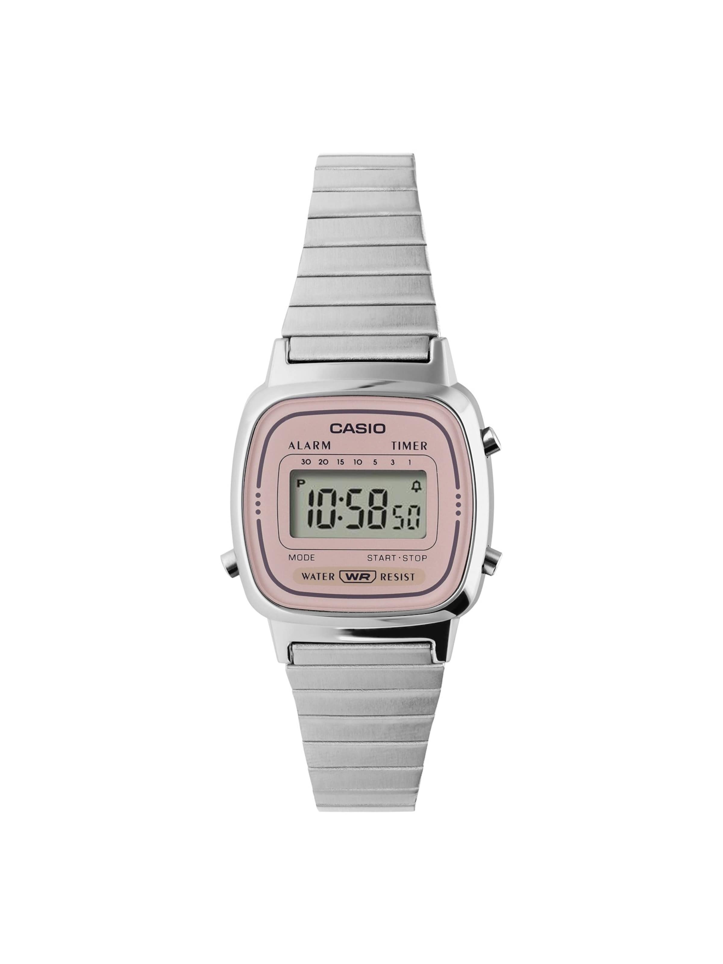 CASIO Digital Watch 'Sportiv' in Silver: front