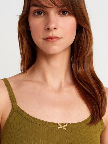 Dilvin Top in Green