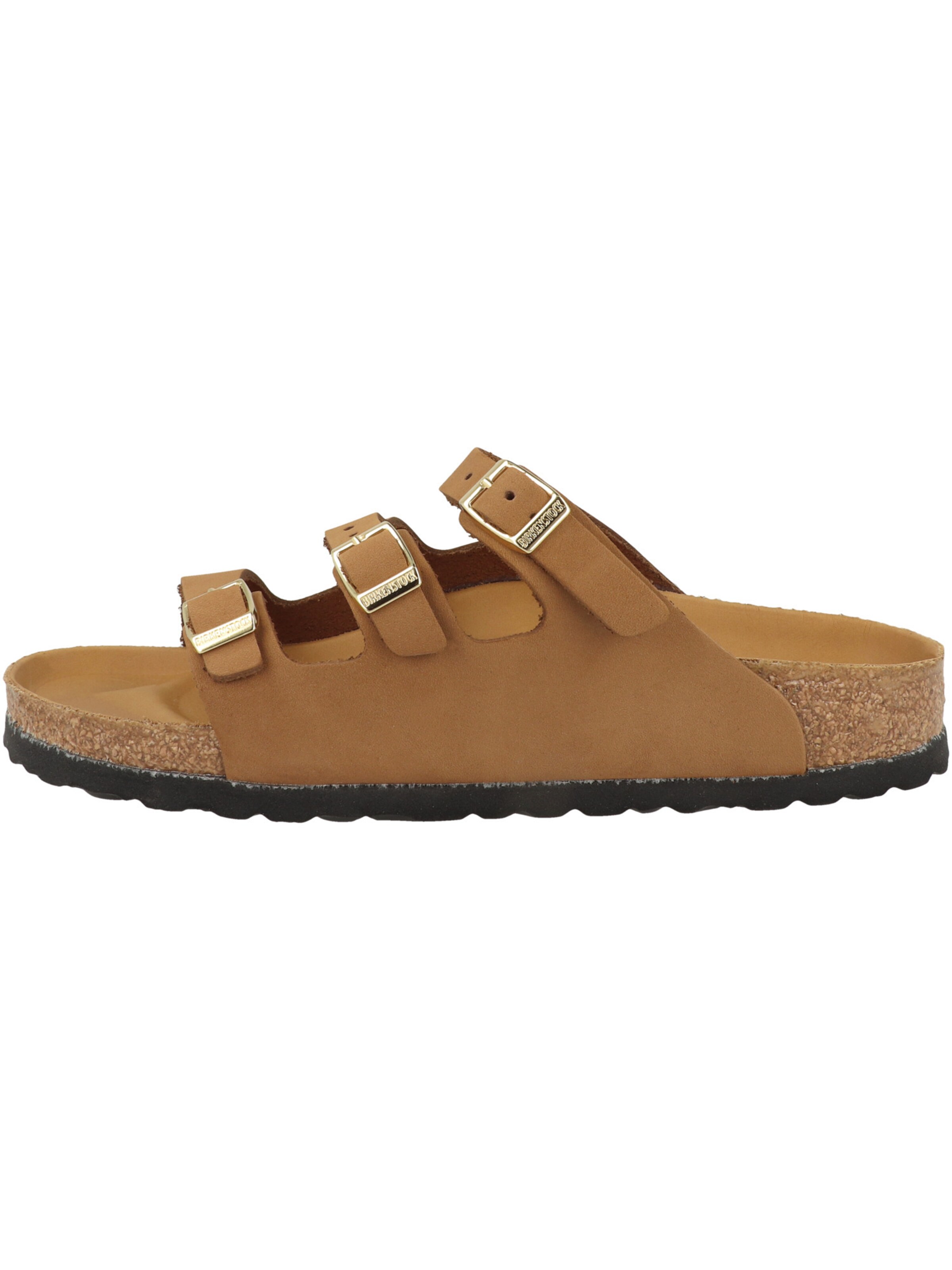 BIRKENSTOCK Pantolette ' Florida' in Braun: Vorderseite