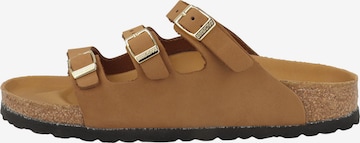 BIRKENSTOCK - Zapatos abiertos ' Florida' en marrón: frente
