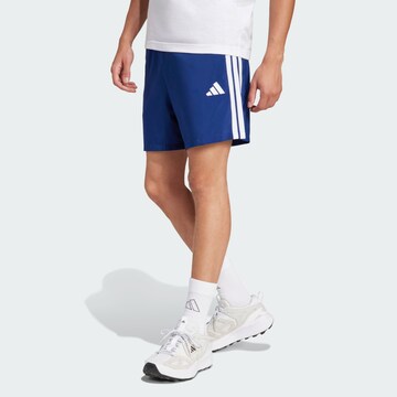 ADIDAS SPORTSWEAR Regular Sportbroek 'Essentials' in Blauw: voorkant