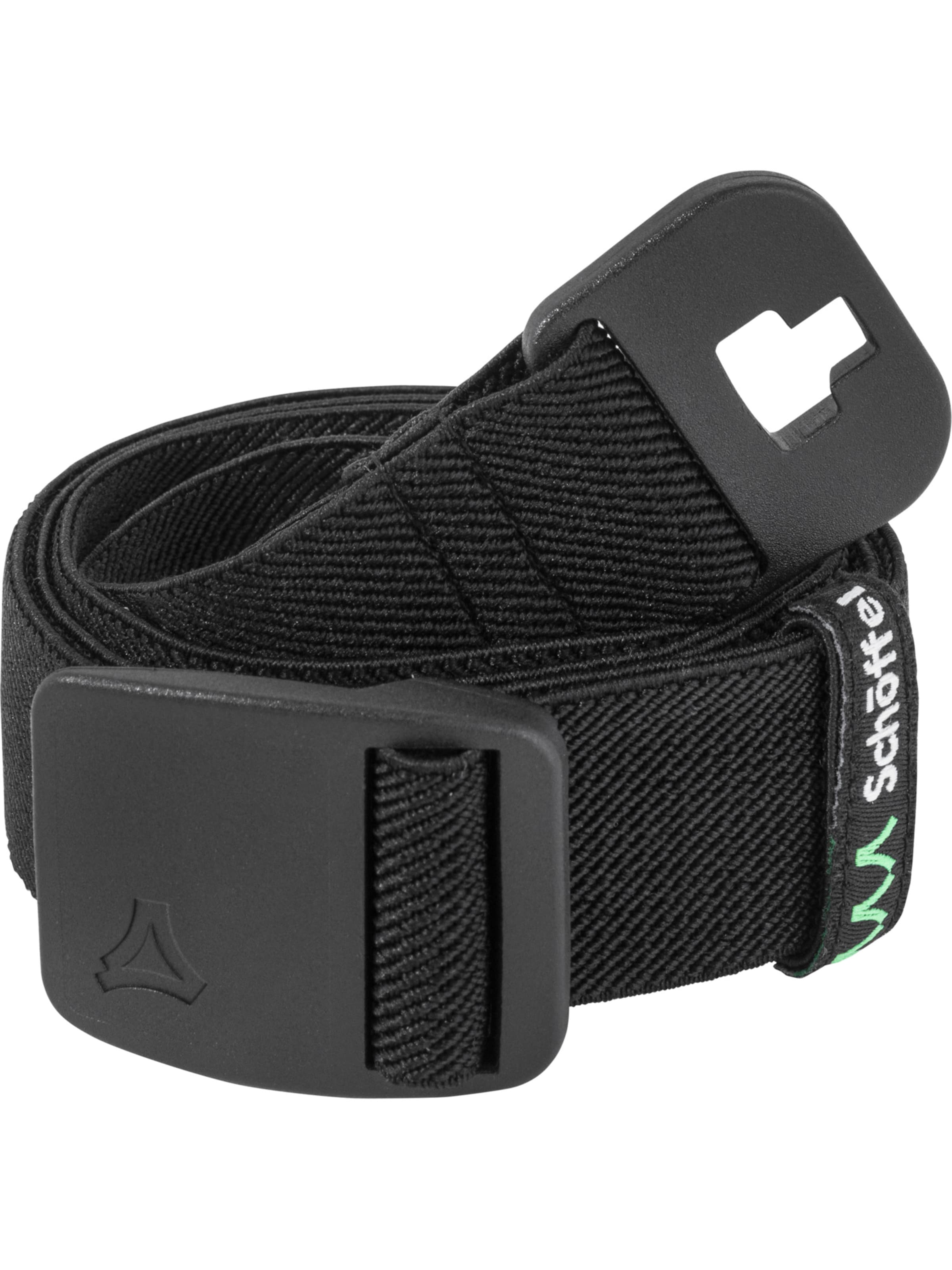 Ceinture Schöffel en noir : devant