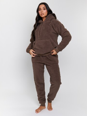 Loungeable Loungewear in Brown: front