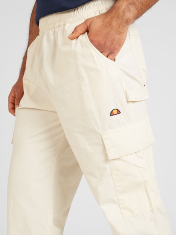 ELLESSE - Regular Calças cargo 'Drillar' em branco