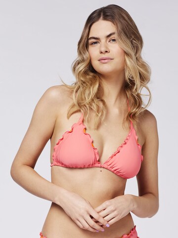 CHIEMSEE Triangel Bikinitop in Pink: Vorderseite
