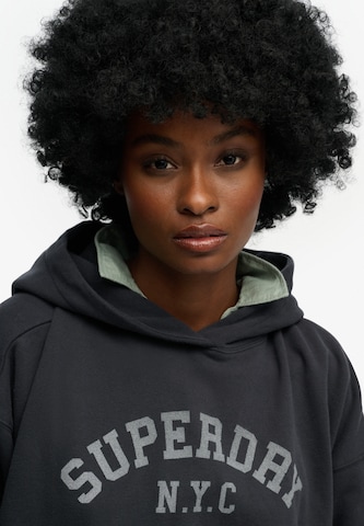 Superdry Sweatshirt 'Athletic Essentials' in Blauw