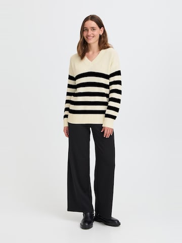 Pull-over ' OXKALA ' Oxmo en blanc