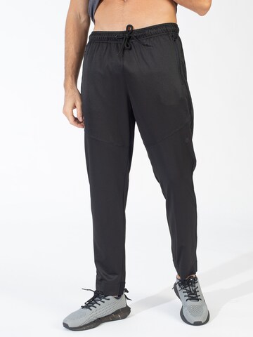 Spyder Regular Workout Pants in Black: front