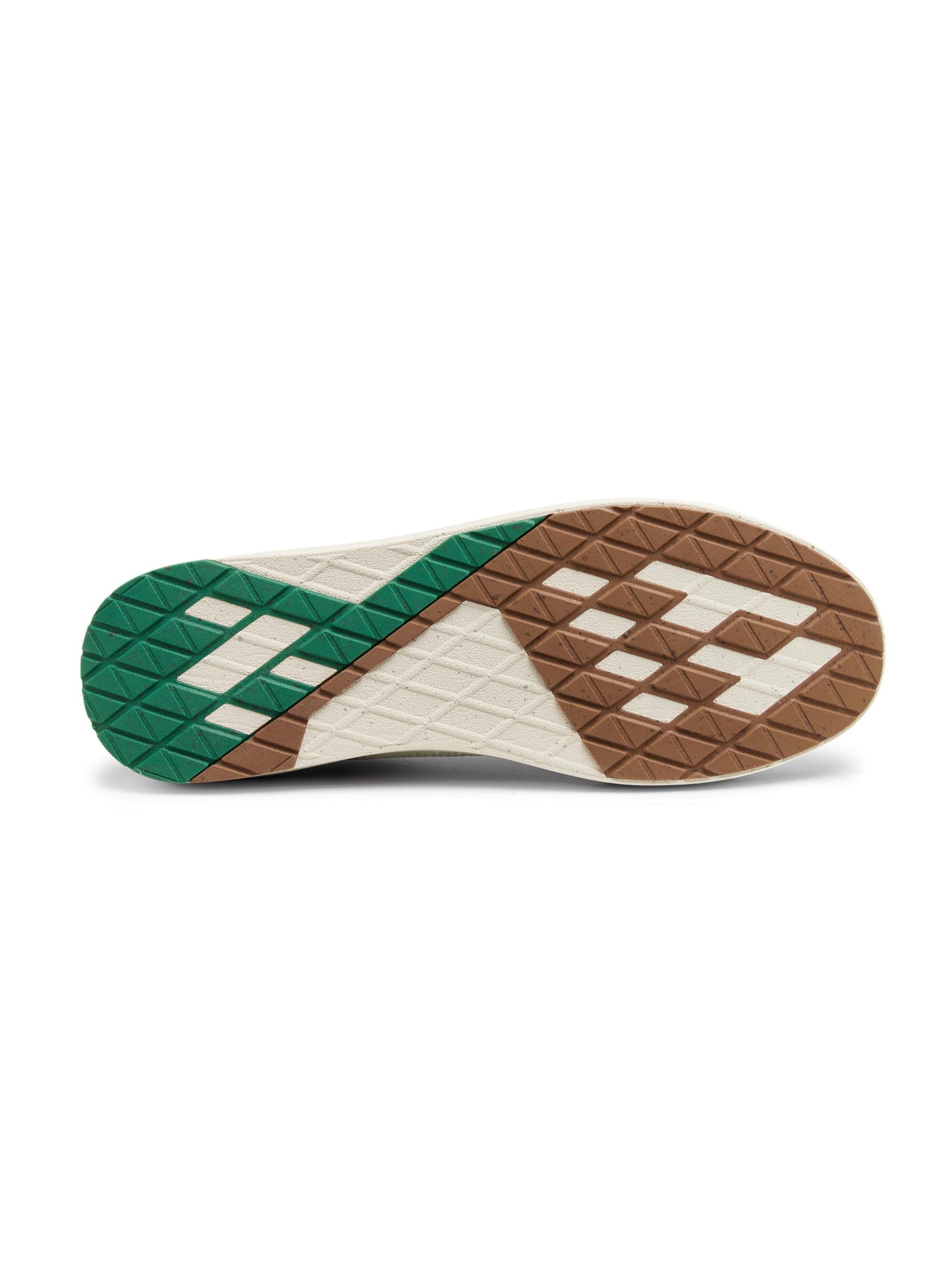 SAOLA Lace-up shoe 'Cannon Knit 2.0 M White Forest' in Green