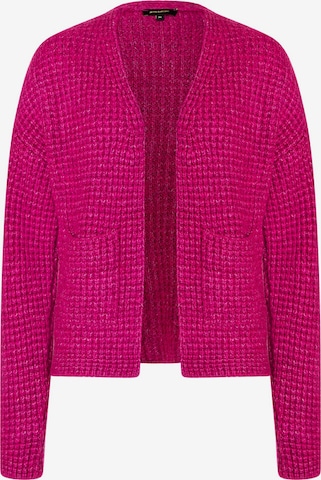 MORE & MORE Gebreid vest 'Fancy' in Roze: voorkant